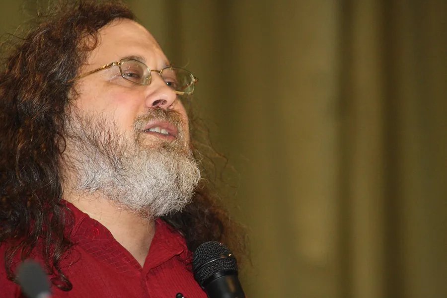 Retrato de Richard Stallman